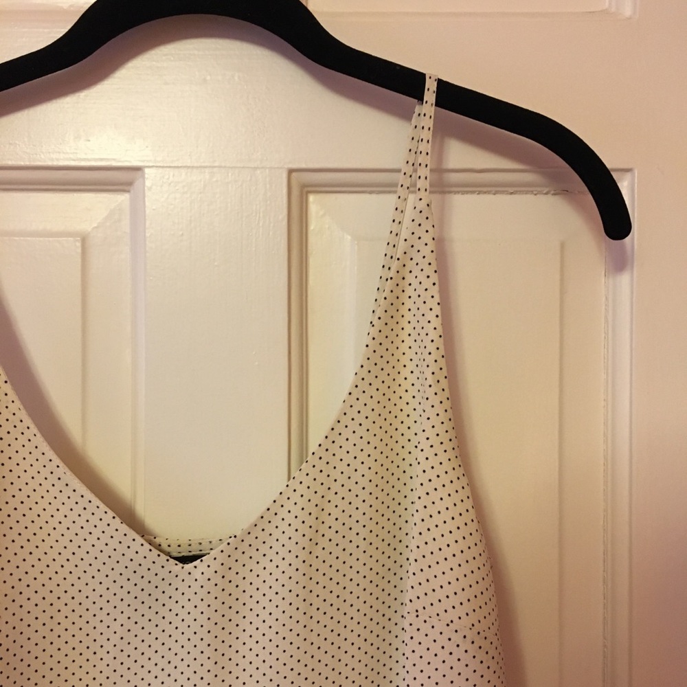 Polka dot Banana Republic Tank